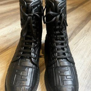 Fendi Biker Nappa Boots
